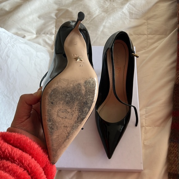 Black Dior heels size 38 - Picture 4 of 4